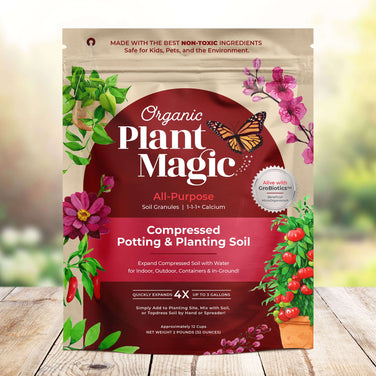 Organic Compressed Potting And Planting Soil